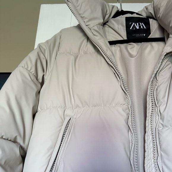 ZARA crème puffer 🤎 - Picture 2 of 9